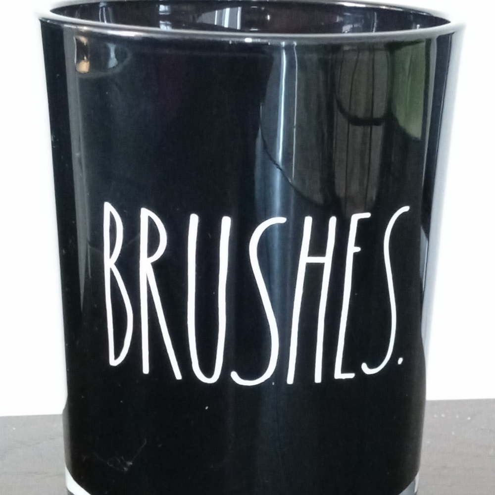 Rae Dunn BRUSHES Makeup Brush Cup